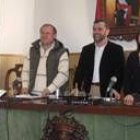 El concejal de Cultura, el alcalde y la directora de la banda municipal presentaron los actos