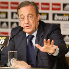 Florentino Pérez aseguró que el Madrid no se rinde.