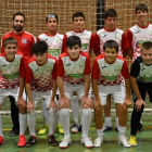 Formación del Cistierna FS, campeón de 2.ª División Regional Cadete y ascendido de categoría. CAMPOS