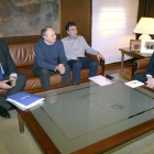 Santiago Aparicio, Faustino Temprano, Ángel Hernández y Juan Vicente Herrera. NACHO GALLEGO