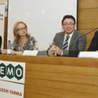 Serafín de Abajo, Rosario Castaño,  Santiago Palacios y Alberto Carazo.