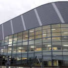 Imagen de archivo del Bembibre Arena, poco después de su construcción.