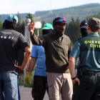 Los piquetes bloquearon el acceso de vehículos al parque de camiones.