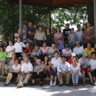 La jornada de convivencia se celebró en el Jardín de los Patos de la localidad coyantina.