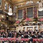 La Filarmónica de Viena, durante el pasado concierto de Año Nuevo.