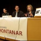 Las editoras de Hontanar destacaron ayer el humor y el lirismo de la novela de Álvaro Rodríguez