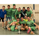 Formación del Racing León, campeón de la Liga de La Virgen del Camino. DL