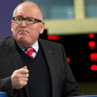 El vicepresidente de la Comisión Europea, Frans Timmermans, el pasado diciembre, en Bruselas.