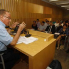 Nicolás Castellanos durante su intervención en la jornada de Internacionalización.