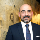 El periodista y escritor leonés Juan Carlos Vázquez, ganador del Premio de Novela Felipe Trigo. RAQUEL P. VIECO