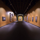 Vista general de la sala principal del Museo de Santa Cruz de Toledo donde ayer se inauguró la exposición de El Greco.