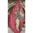 Imagen del Pendón de Baeza, símbolo principal de la orden imperial.