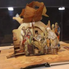 Uno de los ejemplares de la exposición Navidades de Papel, inaugurada en Palencia.