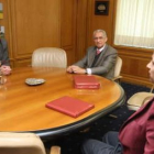 Javier Chamorro recibió a los representantes brasileños en el Ayuntamiento