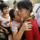 La líder democrática de Birmania y premio Nobel de la Paz, Aung San Suu Kyi.