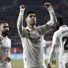 Asensio cerró el triunfo para el Real Madrid con su gol en el minuto 92 del encuentro. DIGES