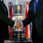 El trofeo de la Copa del Rey.