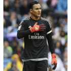 El meta costarricense del Madrid, Keylor Navas. BALLESTEROS