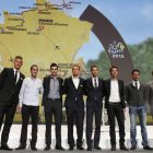 La presentación del Tour reunió a lo más granado del ciclismo.