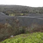 Escombrera de 'Las Llamas' en Santa Cruz de Montes. L. DE LA MATA