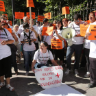 Voluntarios de Cruz Roja de San Andrés protestan por el cierre de su sede