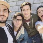‘Selfie’ realizado por los propios miembros de Morat. DL