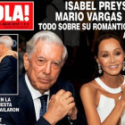 Isabel Preysler y Mario Vargas Llosa protagonizan la portada de '¡Hola!' por cuarta semana consecutiva.