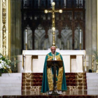 El papa Francisco habla en la Catedral de San Patricio en Nueva York.