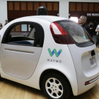 El prototipo de coche autónomo de Waymo, la filial de Google, en San Francisco.