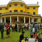 Recepción a los estudiantes de Erasmus en Barcelona, en una imagen de archivo.