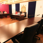 La bancada del grupo popular permaneció vacía en la última convocatoria de Pleno.