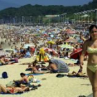 Las playas españolas están repletas de gente en los meses de verano