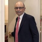 El ministro de Hacienda, Cristóbal Montoro. CHEMA MOYA