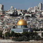 Vista de Jerusalén, fotografiada el 1 de diciembre