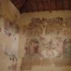 La aparición de las pinturas obligó a conservar la cabecera del antiguo templo