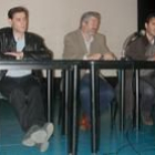 Manuel Arias Camino, Alberto González Llamas y Balbino García
