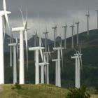 La energía eólica ha experimentado un gran auge. Parque en la provincia de La Coruña.