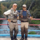 Pablo Castro y Manuel A. Iglesias, participantes en el nacional. P. V.
