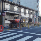 Las obras han comenzado por tramos para no molestar. ARAUJO