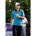 Nadal ayer, en el Pro-Am del Castelló de golf.