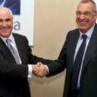 Los consejeros delegados de Endesa y Enel en el 2002, tras la adquisición de Viesgo por la italiana