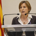 La presidenta del Parlament, Carme Forcadell, en un acto en la Cámara catalana.