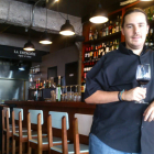 Víctor Juárez, en su restaurante La Estación, en un barrio de Ciudad de México.