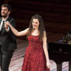 El pianista Carlos Sanchís y la soprano Aida Giménez. ULE