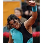 Rafa Nadal celebra su triunfo de ayer en las semifinales