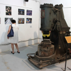 El Taller del Museo Ferroviario de Cistierna acoge la muestra León Press Photo. PEIO GARCÍA (1)
