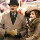 Colin Firth y Helena Bonham Carter como el rey Jorge y la reina Elizabeth.