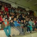 Los niños de la Escuela Deportiva Municipal de Santa María del Páramo
