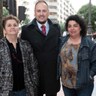 Ana Rosa Álvarez, Sergio Bautista y Belén Díez, afectados por la enfermedad de sarcoidosis de León.