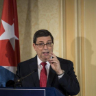 Bruno Rodríguez, ministro de Exteriores de Cuba.